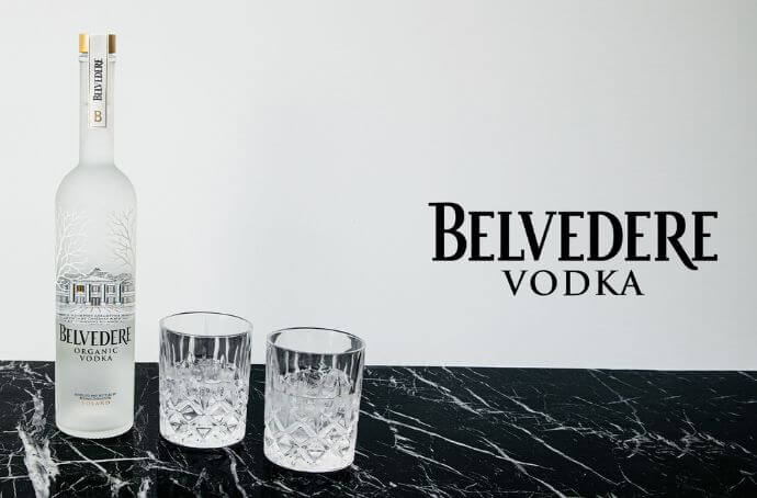 BELVEDERE ORGANIC VODKA 1.75L LIGHT-UP BOTTLE
